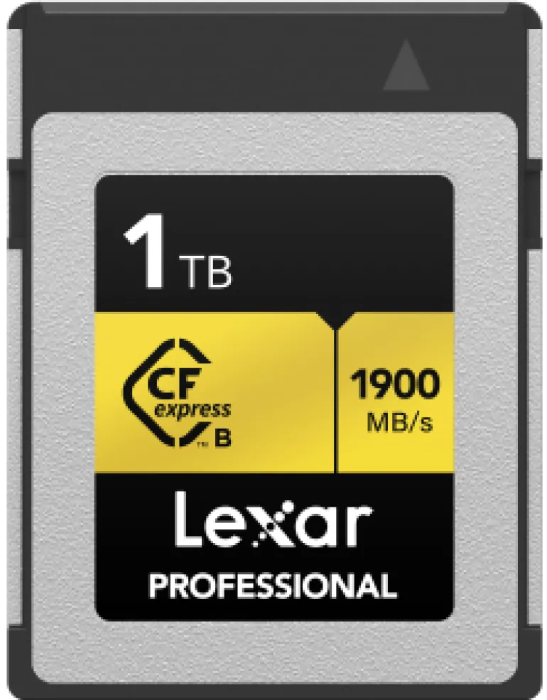 LEXAR CFEXPRESS PRO TYPE B GOLD 1TB< Stockage