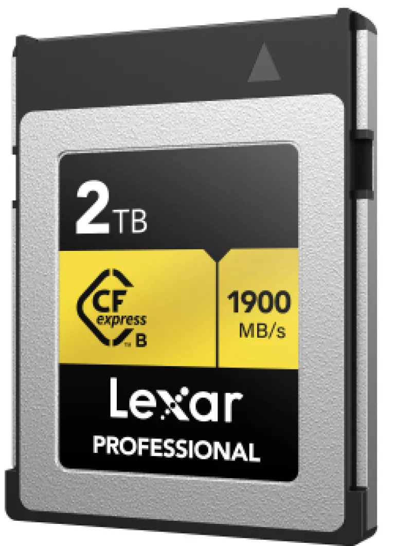 LEXAR CFEXPRESS PRO TYPE B GOLD 2TB< Stockage