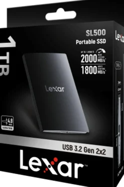 LEXAR DISQUE DUR PORTABLE SL500 SSD 1TB< Stockage