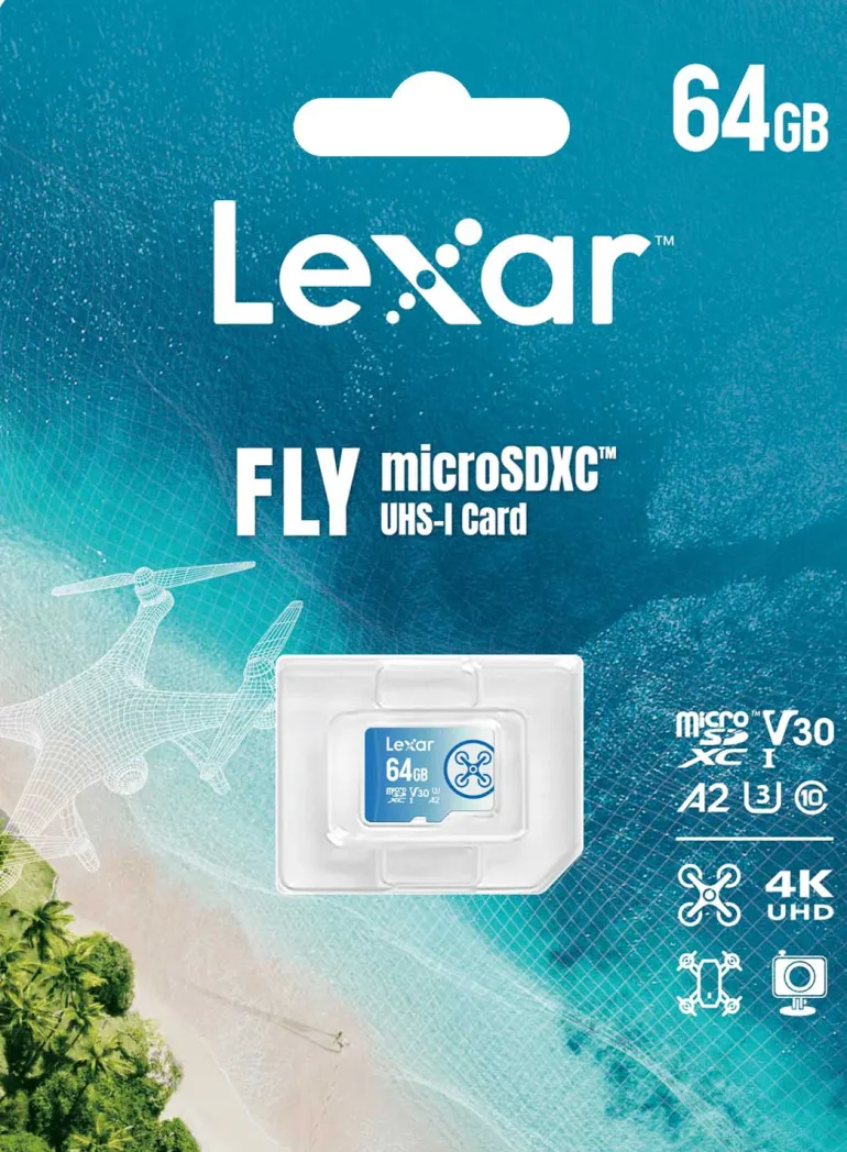 LEXAR MICRO SDXC 64 GB FLY UHS< Stockage