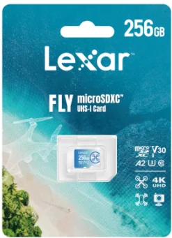 LEXAR MICRO SDXC 256 GB FLY UHS-I CLASS 10< Stockage