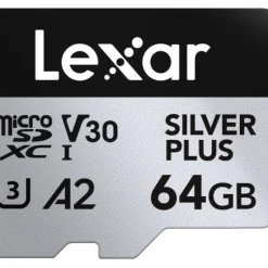 LEXAR MICROSDXC SILVER PLUS UHS-1 64G V30< Stockage