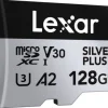 LEXAR MICROSDXC SILVER PLUS UHS-1 128G V30< Stockage