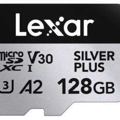 LEXAR MICROSDXC SILVER PLUS UHS-1 128G V30< Stockage