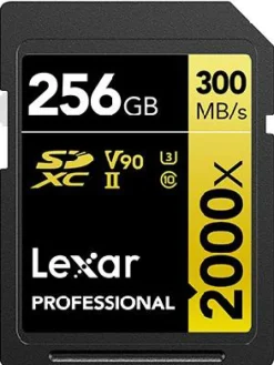 LEXAR SDXC 256GB 2000x PRO UHS-II Cl10< Stockage