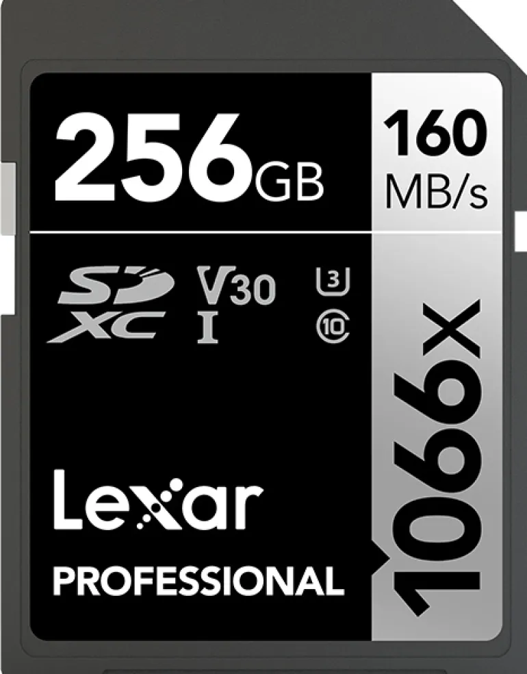 LEXAR SDXC PROFESSIONNEL 1066X 256GO< Stockage
