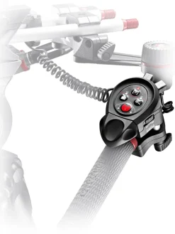 MANFROTTO follow focus electron. canon + poignee.< Accessoires Trépieds