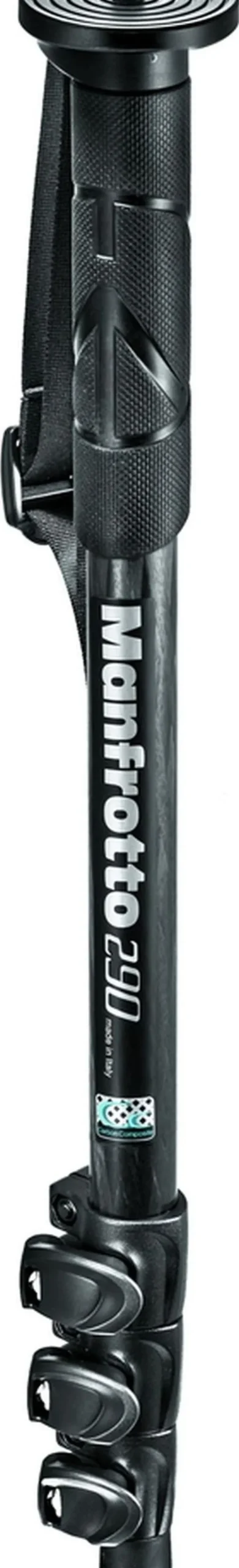 MANFROTTO monopode 290 carbone.< Monopode