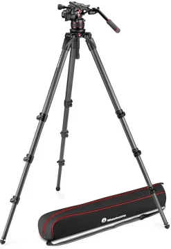 MANFROTTO NITROTECH monopied 612 + 536.< Monopode