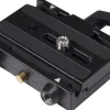 MANFROTTO plateau coulissant 501pl.< Accessoires Trépieds