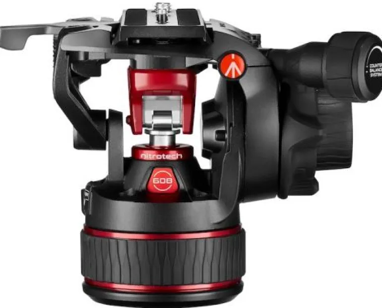 MANFROTTO ROTULE VIDEO NITROTECH MVH608-AH< Accessoires Trépieds
