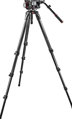 MANFROTTO TREPIED 536 VIDEO + ROTULE 509HD< Pieds Trépieds