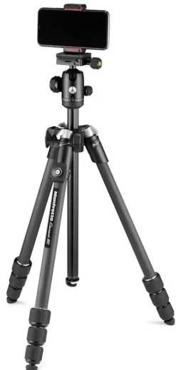 MANFROTTO TREPIED ELEMENT M II MOBBT CF BK 4< Pieds Trépieds