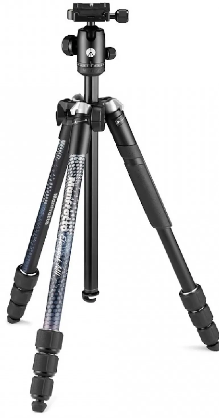 MANFROTTO TREPIED MKELMII4 ELEMENT ALU NOIR< Pieds Trépieds