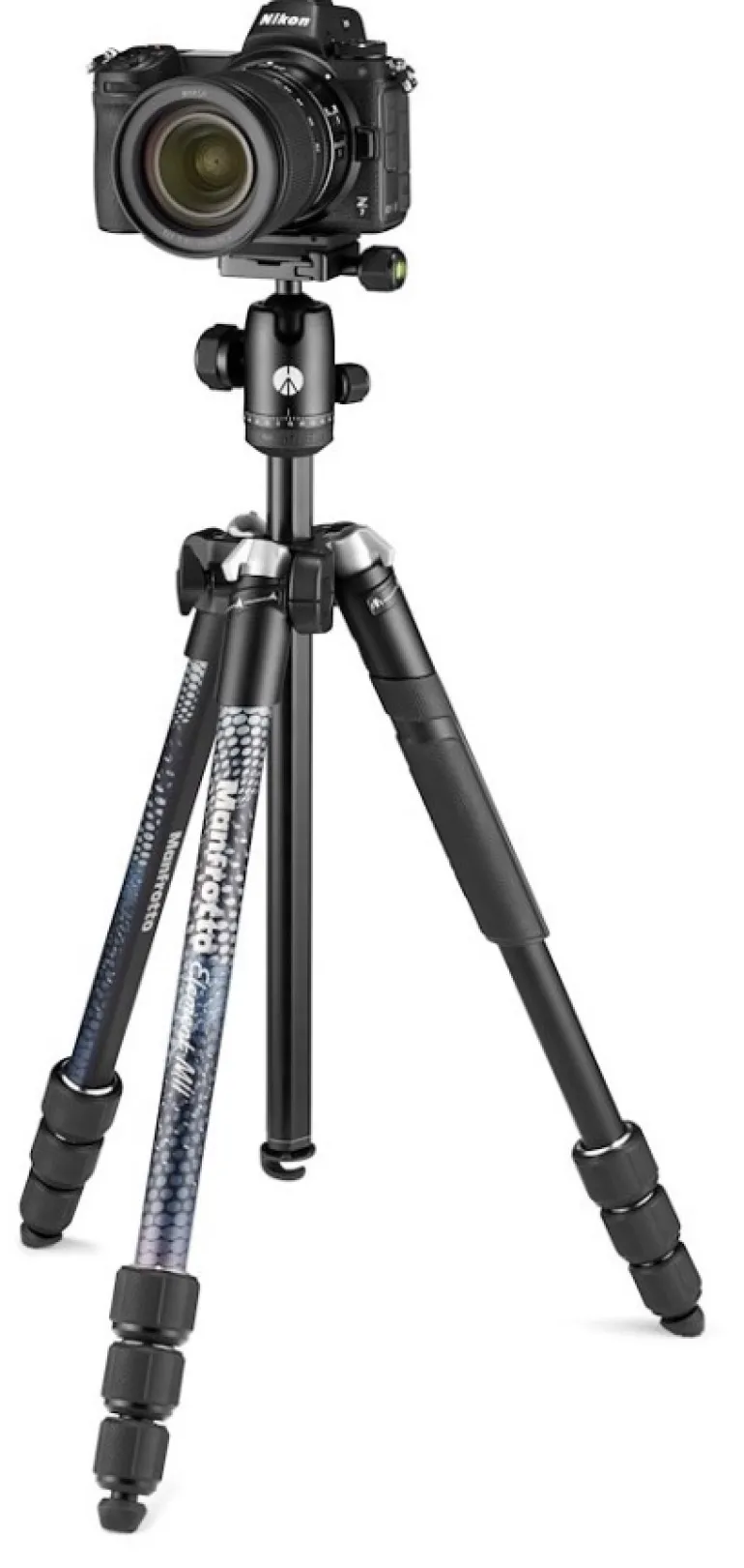 MANFROTTO TREPIED MKELMII4 ELEMENT ALU NOIR< Pieds Trépieds