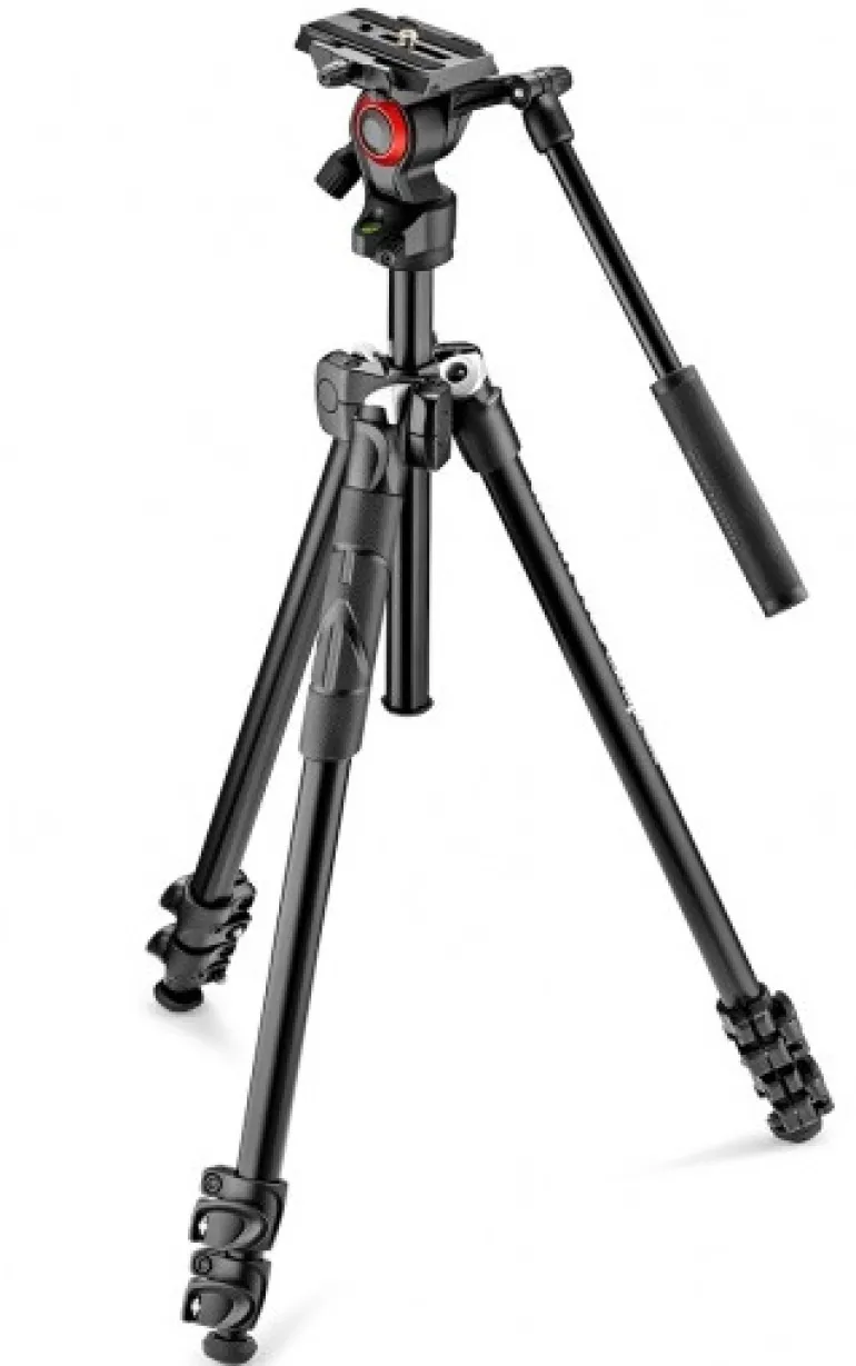 MANFROTTO TREPIED MK290LTA3-V + ROTULE BEFREE L< Pieds Trépieds
