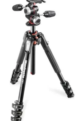 MANFROTTO TREPIED MK190XPRO4-3W+ROTULE 3D< Pieds Trépieds