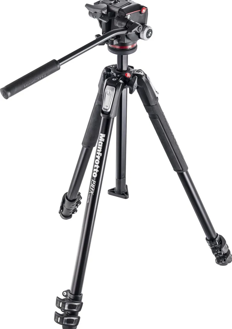 MANFROTTO TREPIED MK190X3-3W1 + ROTULE MH804-3W< Pieds Trépieds