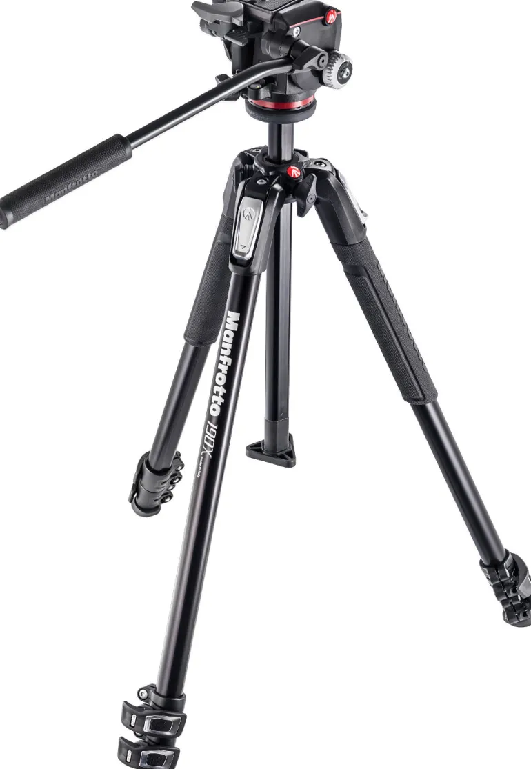 MANFROTTO TREPIED MK190X3-2W+ROTULE MHXPRO-2W< Pieds Trépieds