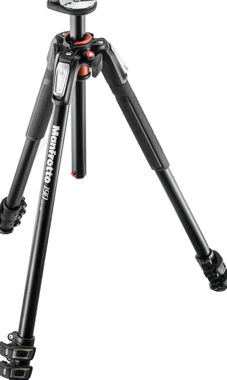 MANFROTTO TREPIED MT190XPRO3 PRO ALU 3 SECT NOIR< Pieds Trépieds