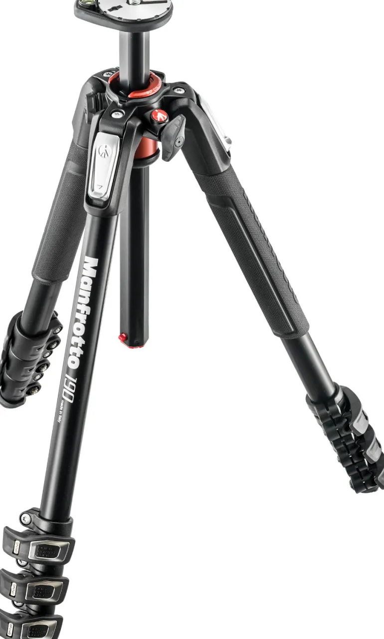 MANFROTTO TREPIED MT190XPRO4 PRO ALU 4 SECT NOIR< Pieds Trépieds