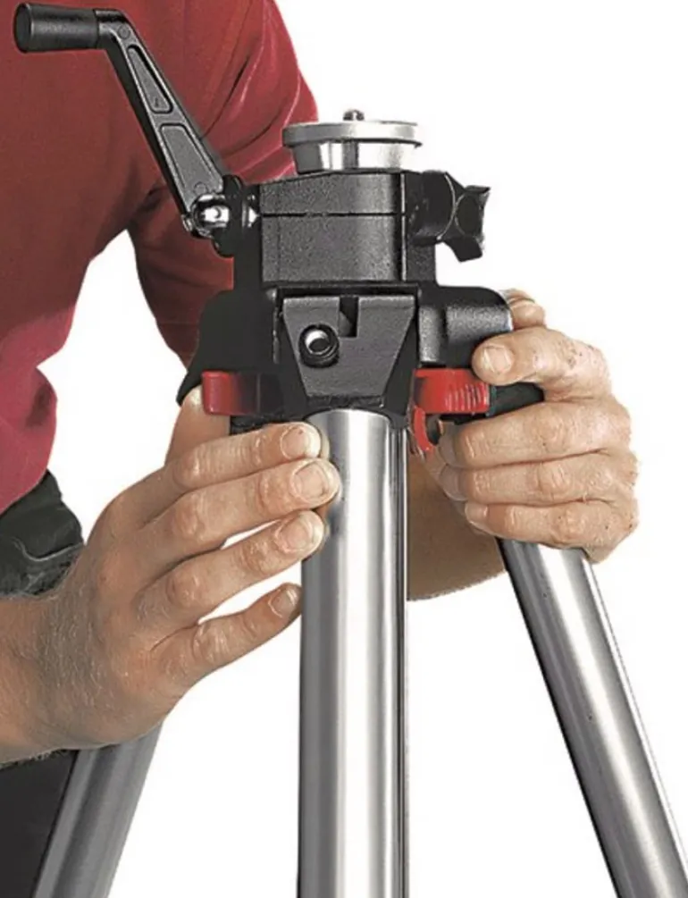 MANFROTTO TREPIED PHOTO STUDIO TRIAUT NOIR 058B< Pieds Trépieds
