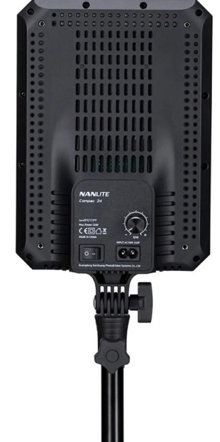NANLITE COMPAC 24 LUMIERE LED PHOTO< Eclairage Studio