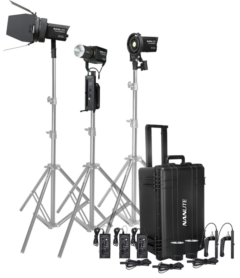 NANLITE FORZA 60B II LED BICOLOR 3 KIT< Eclairage Studio