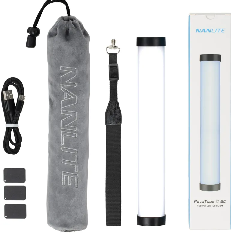 NANLITE PAVOTUBE II 6C RGBWW TUBE LUMINEUX< Eclairage Studio