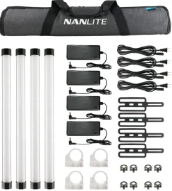 NANLITE PAVOTUBE II 15X RGBWW TUBE LED 4 KIT< Eclairage Studio