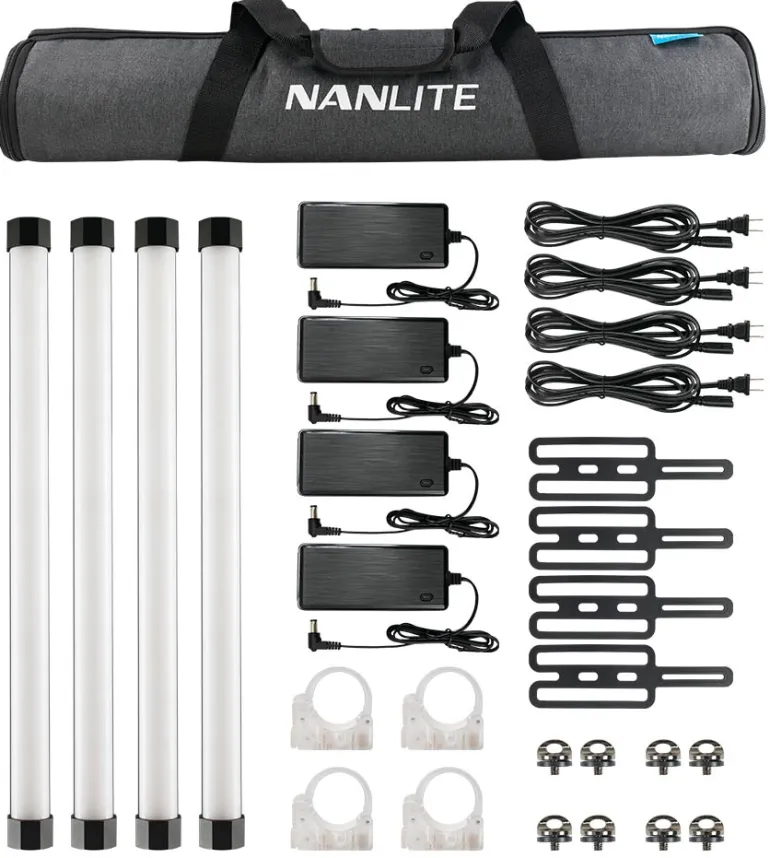 NANLITE PAVOTUBE II 15X RGBWW TUBE LED 4 KIT< Eclairage Studio