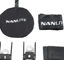 NANLITE VOLETS + GRILLE PAVOTUBE II 30C< Accessoires