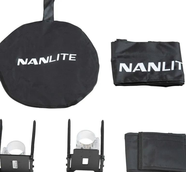 NANLITE VOLETS + GRILLE PAVOTUBE II 30C< Accessoires
