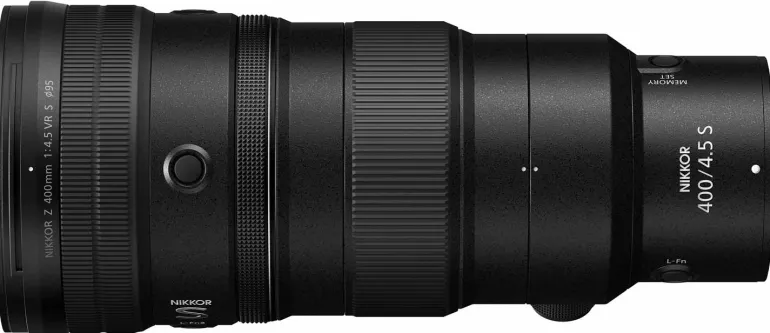 NIKON 400/4.5 VR S NIKKOR Z< Focale Fixe