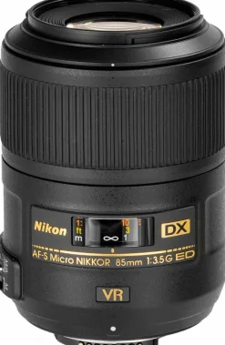 NIKON AF-S DX 85/3.5G ED VR MACRO< Focale Fixe