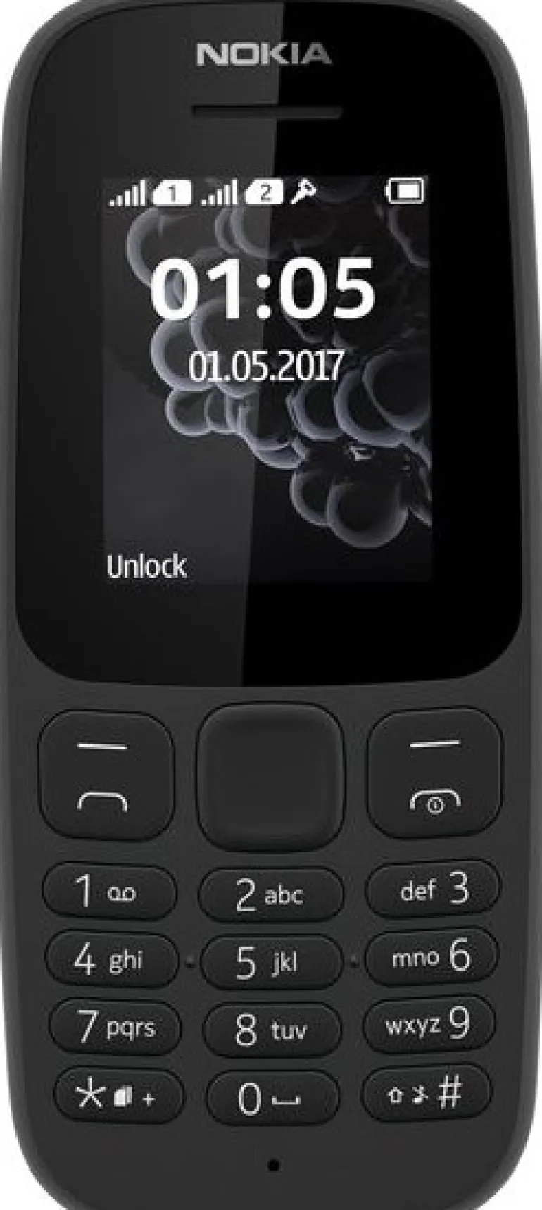 NOKIA 105 DS NOIR< Téléphone Mobile