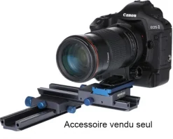 NOVOFLEX Chariot de mise au point fixation Q< Accessoires Trépieds