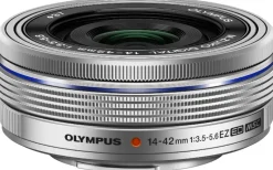 OLYMPUS 14-42/3.5-5.6 ED EZ ARGENT< Zoom