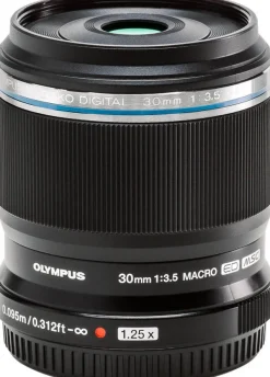 OLYMPUS 30/3.5 M.ZUIKO ED MACRO MICRO 4/3 NOIR< Focale Fixe