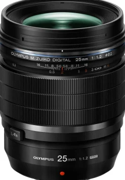 OLYMPUS 25/1.2 M.ZUIKO ED PRO MICRO 4/3 NOIR< Focale Fixe