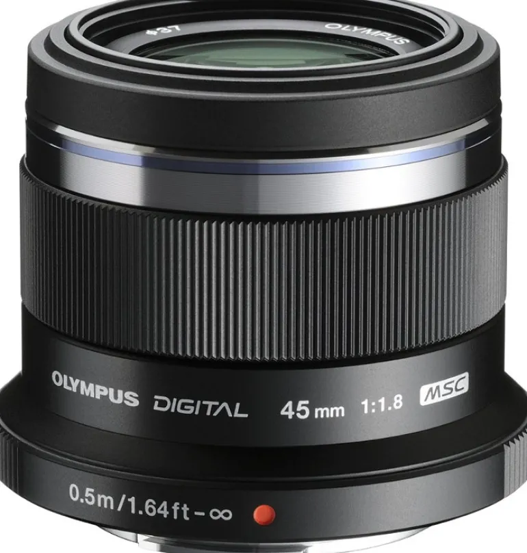 OLYMPUS 45/1.8 M.ZUIKO MICRO 4/3 NOIR< Focale Fixe