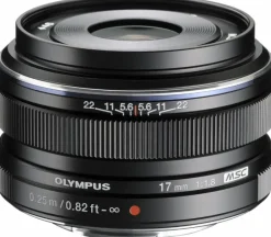 OLYMPUS 17/1.8 M.ZUIKO MICRO 4/3 NOIR< Focale Fixe
