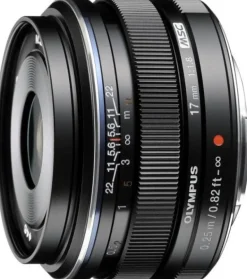 OLYMPUS 17/1.8 M.ZUIKO MICRO 4/3 NOIR< Focale Fixe