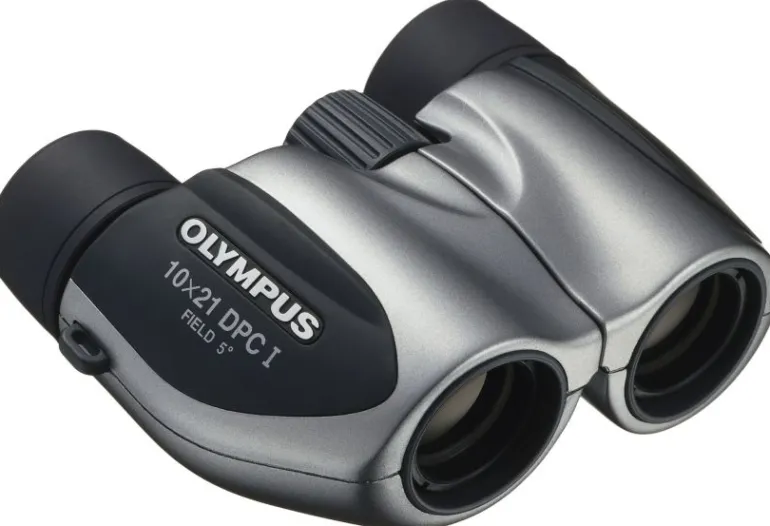 OLYMPUS JUMELLES DPC I - 10X21 ARGENT + ETUI< Jumelles