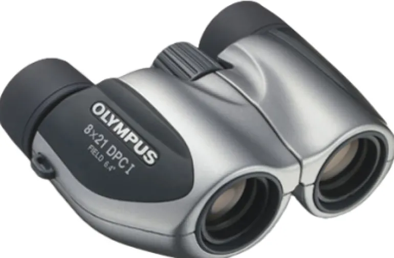 OLYMPUS JUMELLES DPC I - 8X21 ARGENT + ETUI< Jumelles