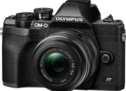 OLYMPUS OM-D E-M10 MARK IV NOIR PANCAKE< Hybride