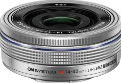 OM SYSTEM 14-42/3.5-5.6 ED EZ ARGENT OM< Zoom