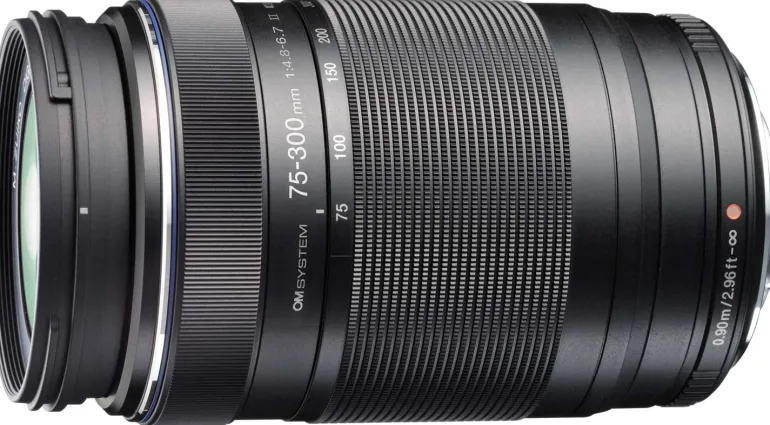OM SYSTEM 75-300/4.8-6.7 M. ZUIKO MICRO 4/3 NOIR< Zoom