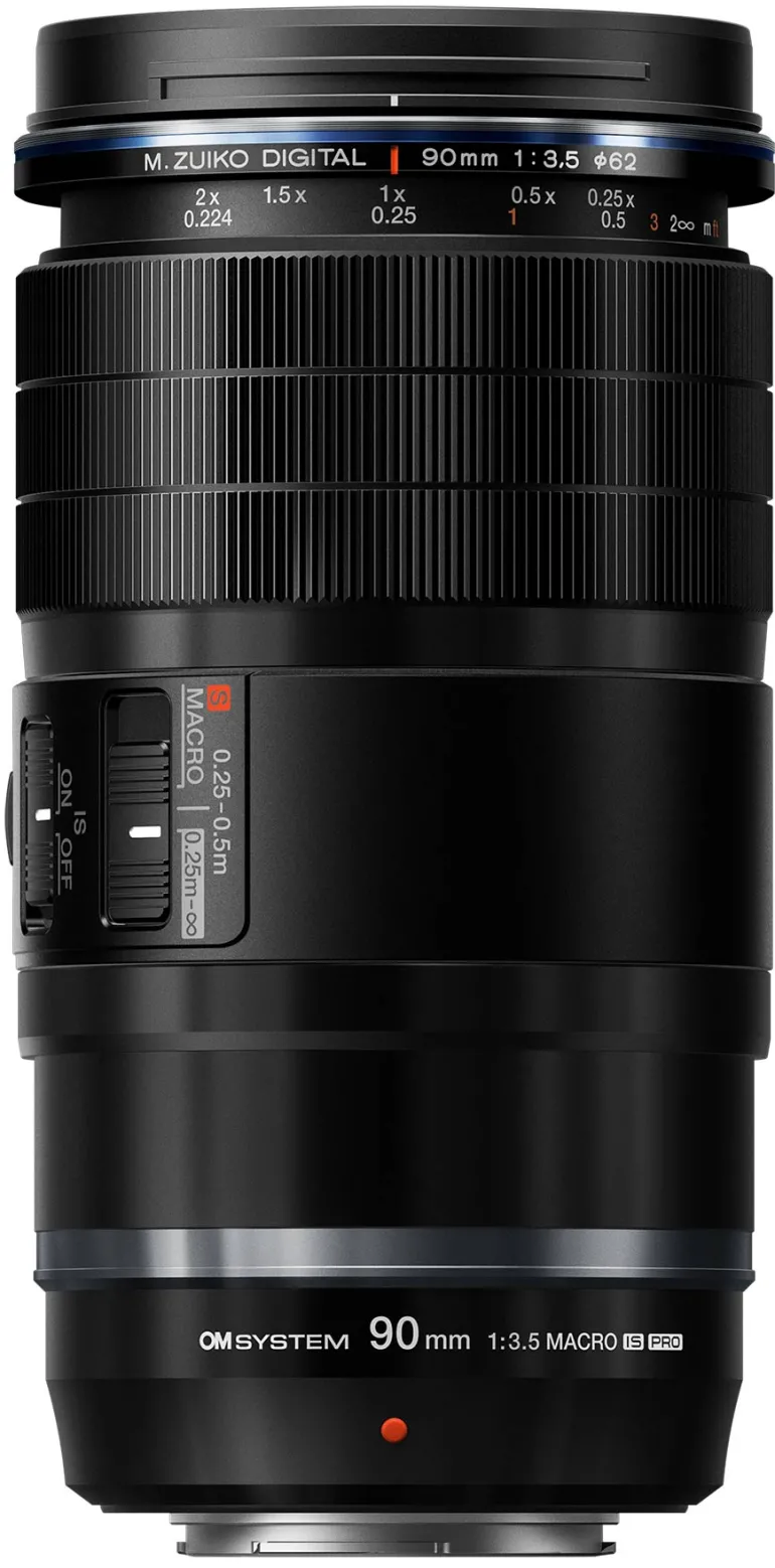OM SYSTEM 90/3.5 MACRO IS PRO M.ZUIKO DIGITAL ED< Focale Fixe