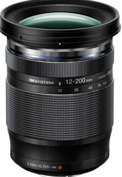 OM SYSTEM 12-200/3.5-6.3 M.ZUIKO MICRO 4/3 NOIR< Zoom